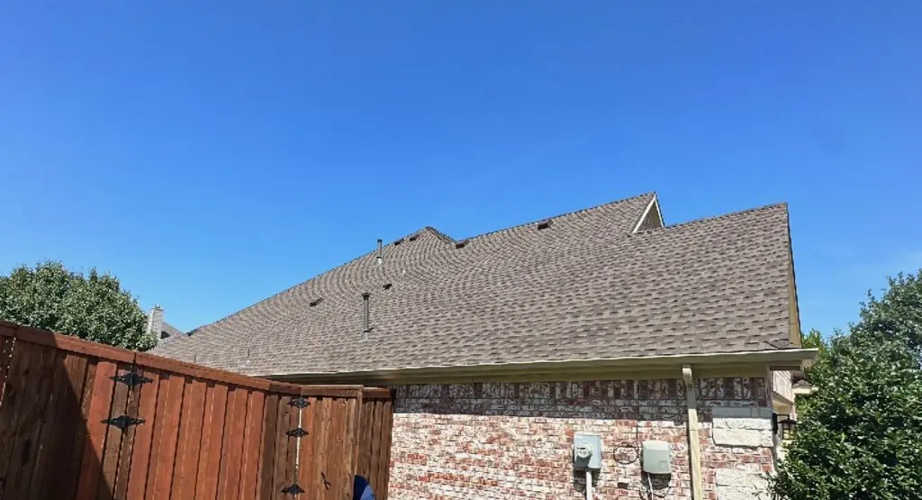 Completed roof replacement project in Farr West